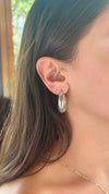 Vintage spiral halka küpe