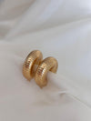 Vintage spiral halka küpe